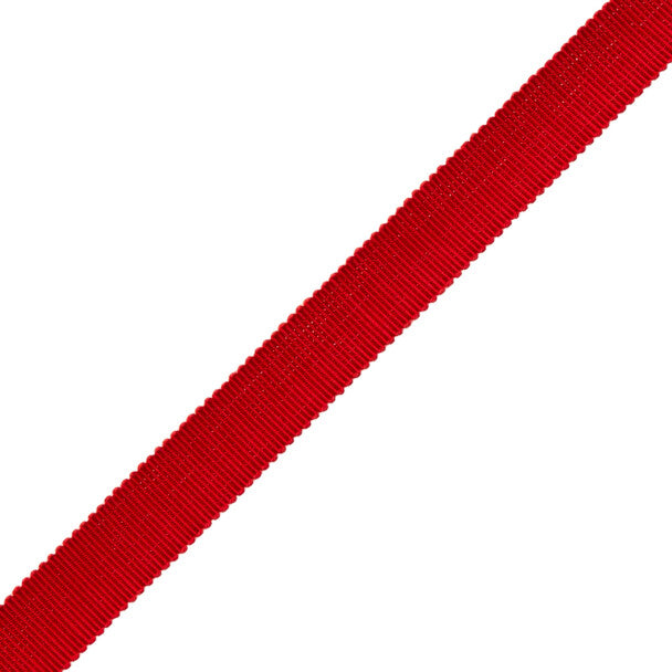 5/8" French Grosgrain Ribbon - Crimson