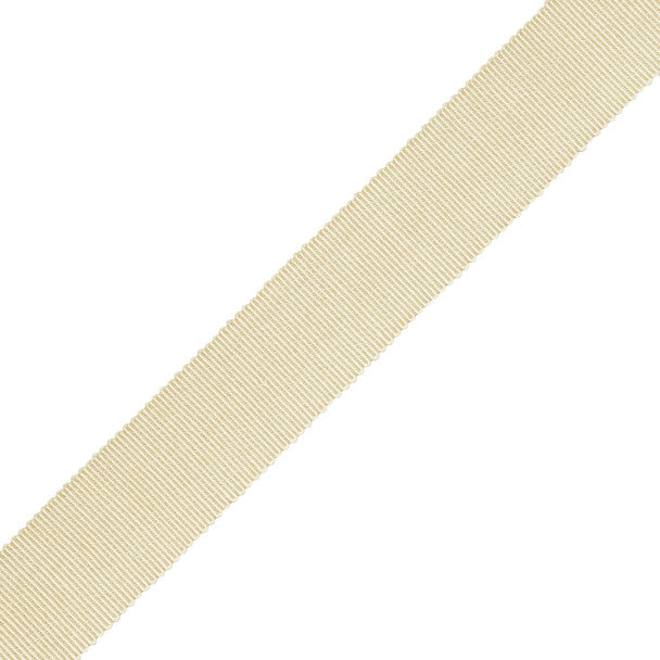 1" French Grosgrain Ribbon - Straw