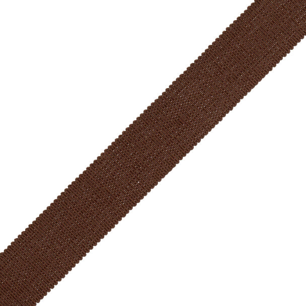 1" French Grosgrain Ribbon - Chocolate
