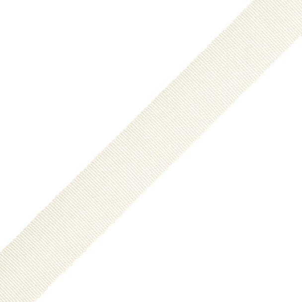 1" French Grosgrain Ribbon - Pearl