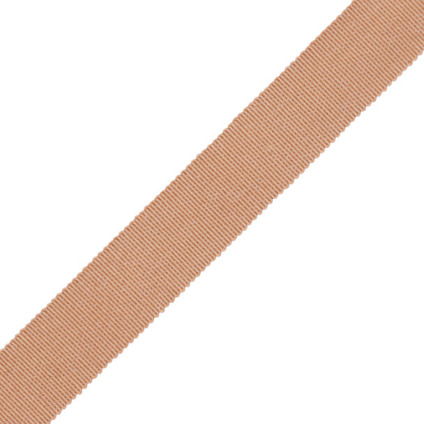 1" French Grosgrain Ribbon - Camel