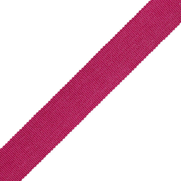 1" French Grosgrain Ribbon - Fuchsia