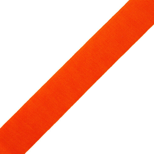 1" French Grosgrain Ribbon - Tangelo