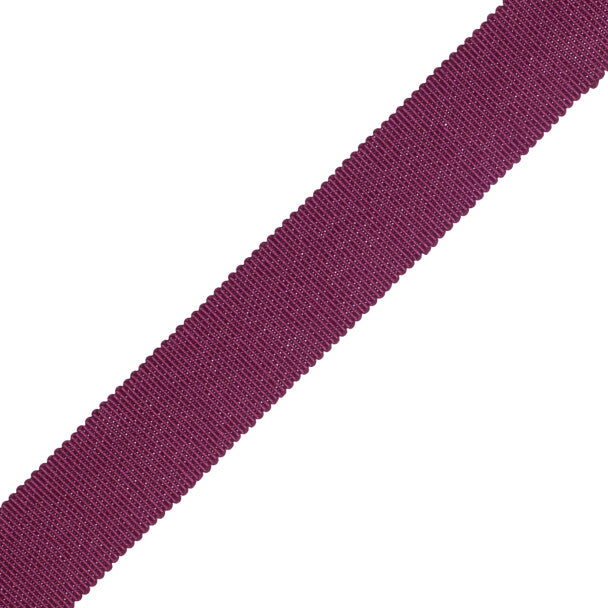 1" French Grosgrain Ribbon - Plum