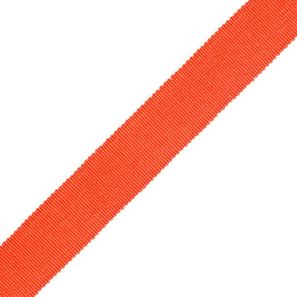 1" French Grosgrain Ribbon - Coral