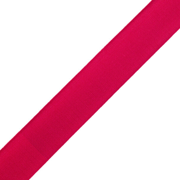 1" French Grosgrain Ribbon - Magenta