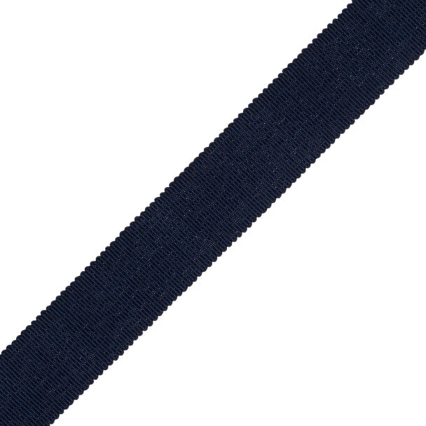 1" French Grosgrain Ribbon - Navy