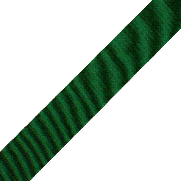 1" French Grosgrain Ribbon - Forest Green