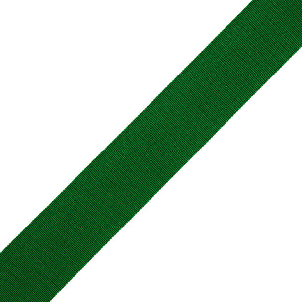 1" French Grosgrain Ribbon - Emerald