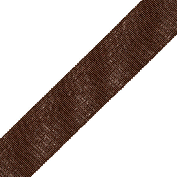 1.5" French Grosgrain Ribbon - Chocolate