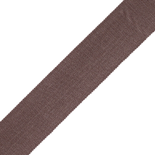 1.5" French Grosgrain Ribbon - Charcoal
