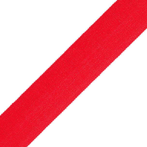 1.5" French Grosgrain Ribbon - Pimento