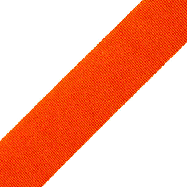 1.5" French Grosgrain Ribbon - Tangelo