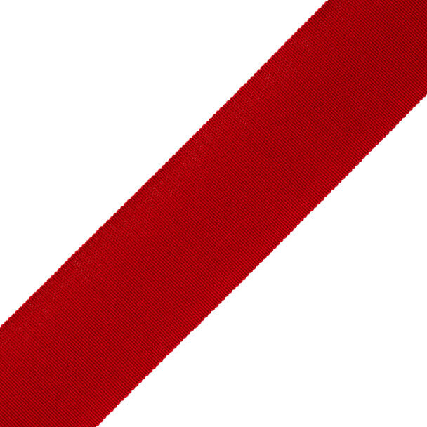 1.5" French Grosgrain Ribbon - Crimson