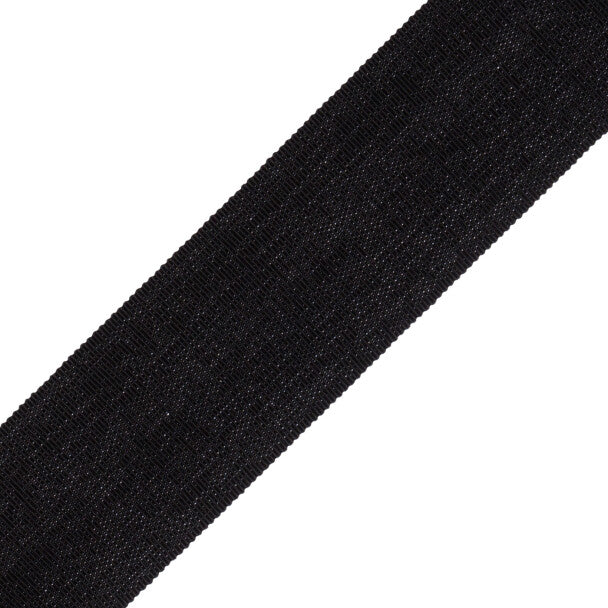 2" French Grosgrain Ribbon - Black