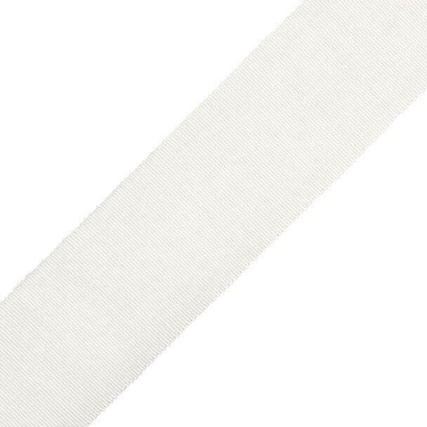2" French Grosgrain Ribbon - Off White