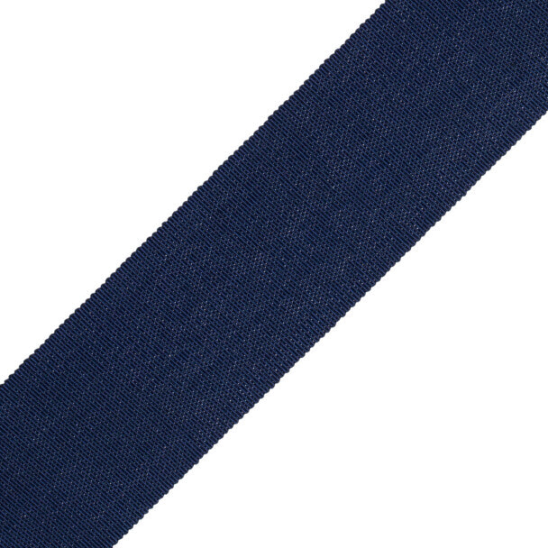 2" French Grosgrain Ribbon - Prussian
