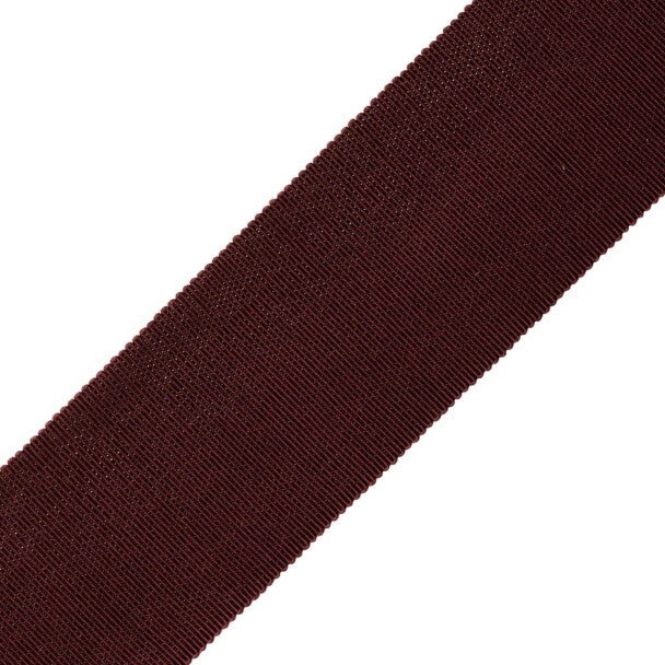 2" French Grosgrain Ribbon - Eggplant