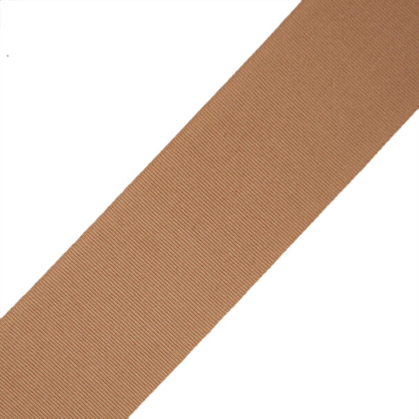 2" French Grosgrain Ribbon - Nude