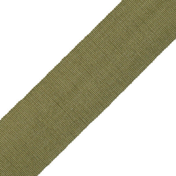 2" French Grosgrain Ribbon - Ivy