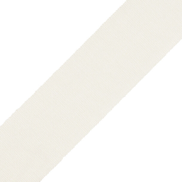2" French Grosgrain Ribbon - Buttermilk