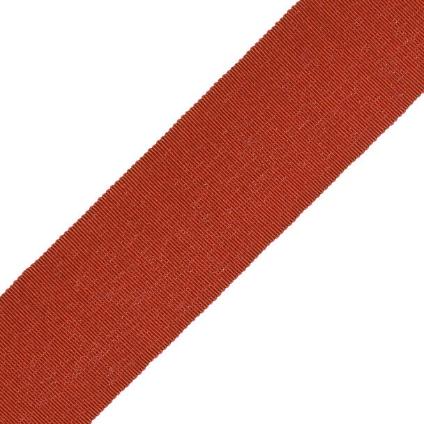 2" French Grosgrain Ribbon - Paprika