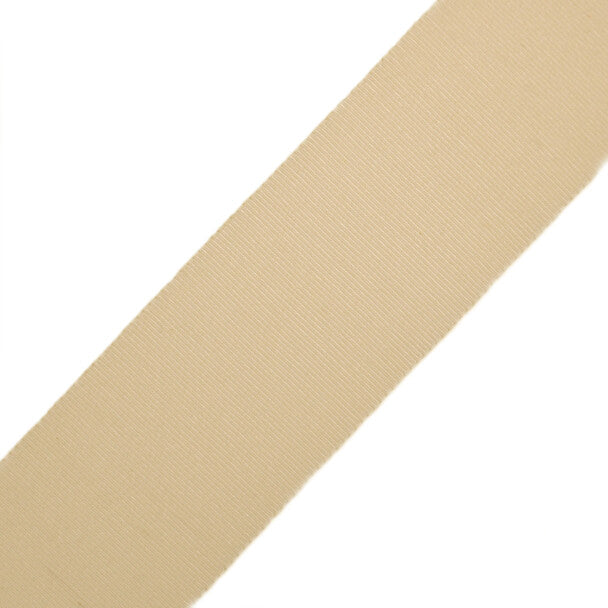 2" French Grosgrain Ribbon - Cafe Au Lait