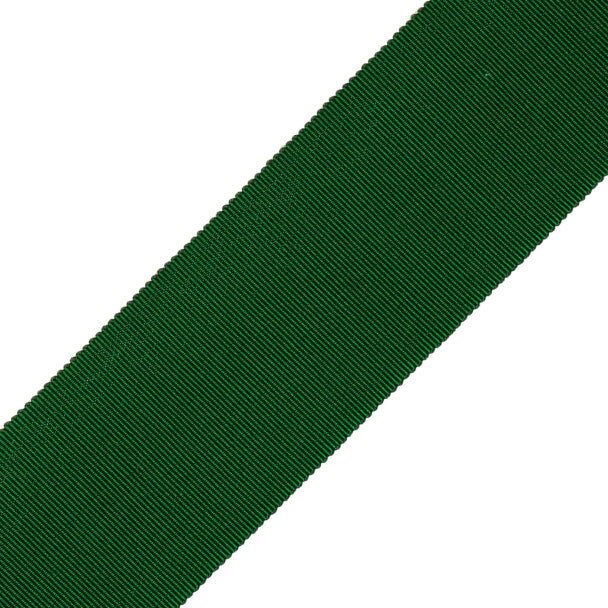 2" French Grosgrain Ribbon - Forest Green