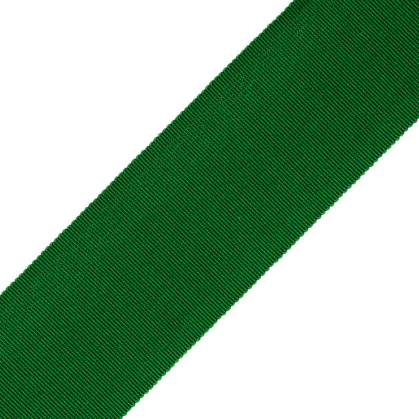 2" French Grosgrain Ribbon - Emerald