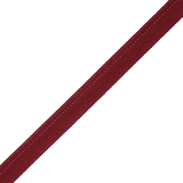 1/4" French Grosgrain Piping - Ruby
