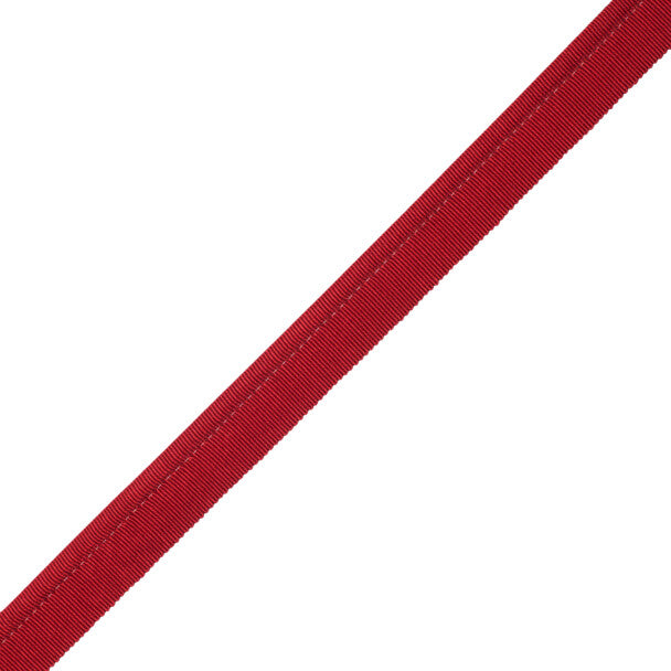 1/4" French Grosgrain Piping - Scarlet