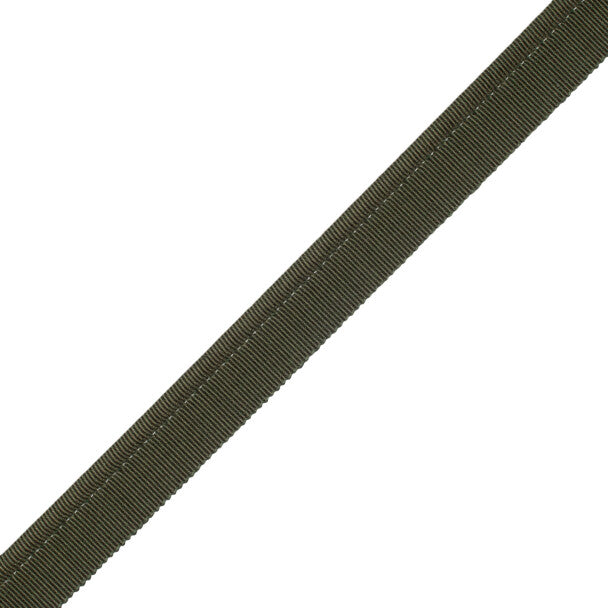 1/4" French Grosgrain Piping - Hunter Green