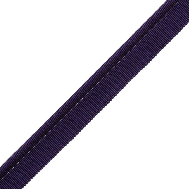1/4" French Grosgrain Piping - Blueberry