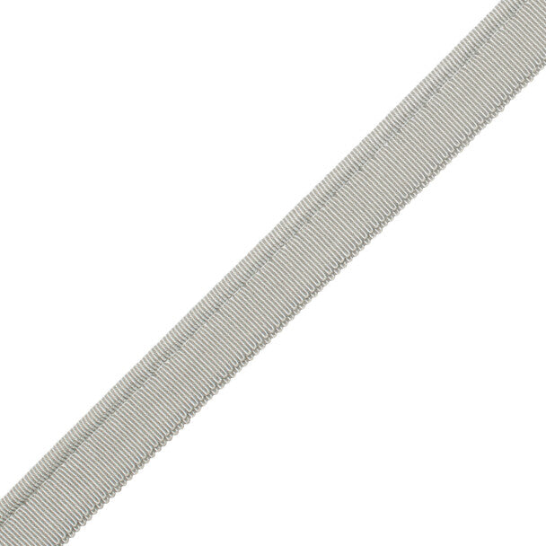 1/4" French Grosgrain Piping - Steel