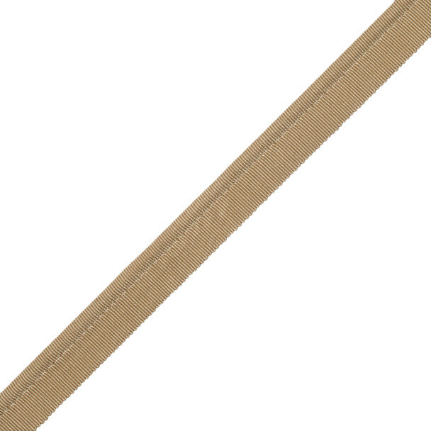 1/4" French Grosgrain Piping - Khaki