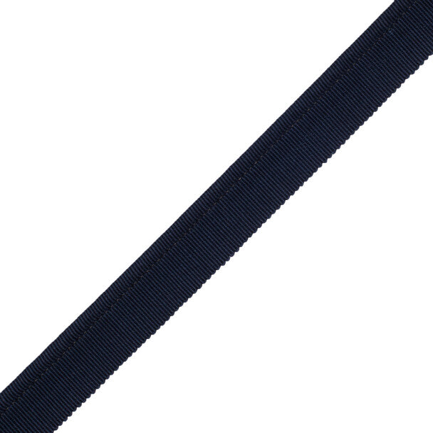 1/4" French Grosgrain Piping - Midnight
