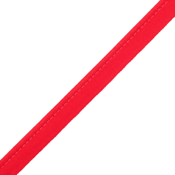 1/4" French Grosgrain Piping - Pimento