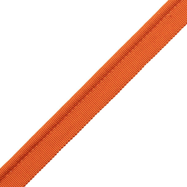 1/4" French Grosgrain Piping - Tangelo