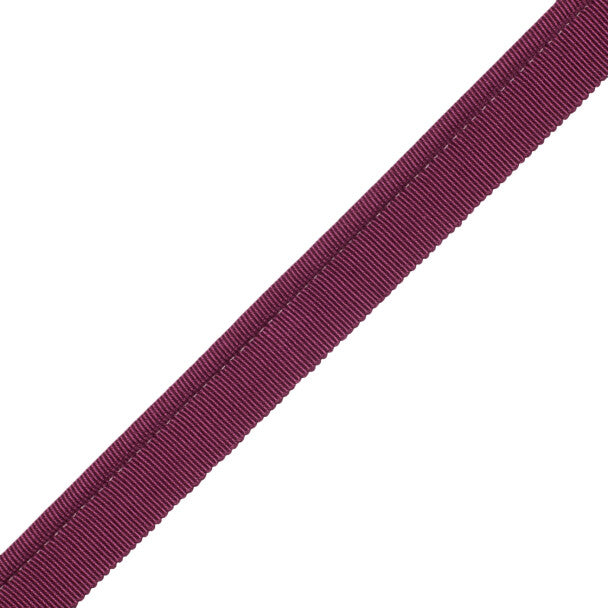 1/4" French Grosgrain Piping - Plum