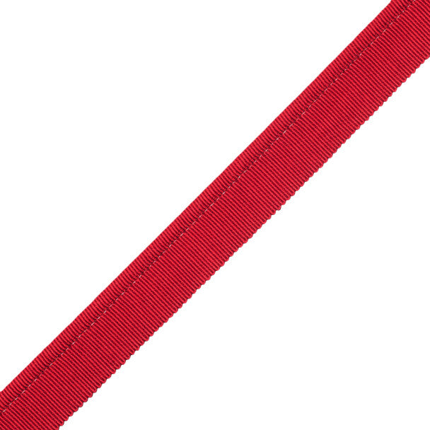1/4" French Grosgrain Piping - Cardinal