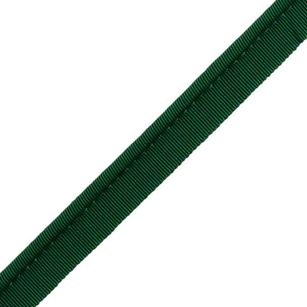 1/4" French Grosgrain Piping - Forest Green