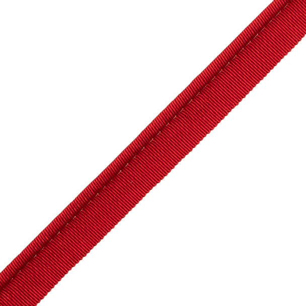 1/4" French Grosgrain Piping - Crimson