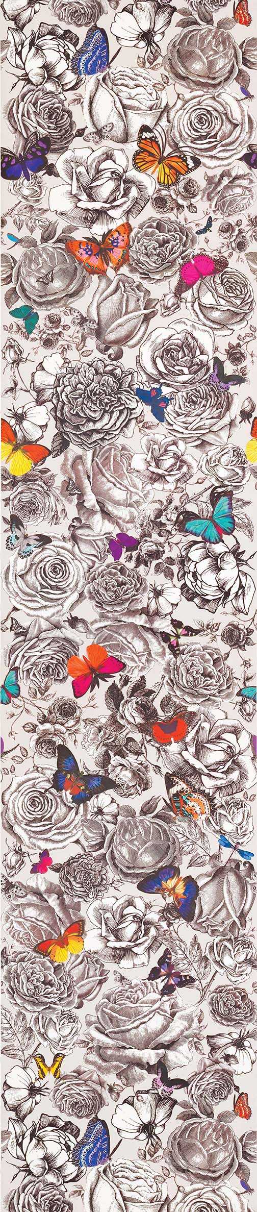 Osborne & Little | Butterfly Garden wallcovering - W6592-01