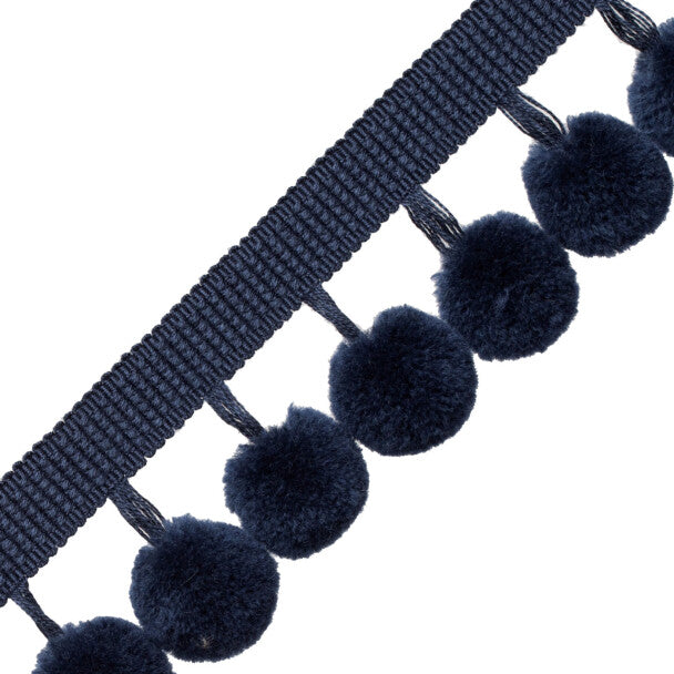 Dolce Pom Pom Fringe - Blueberry Pie