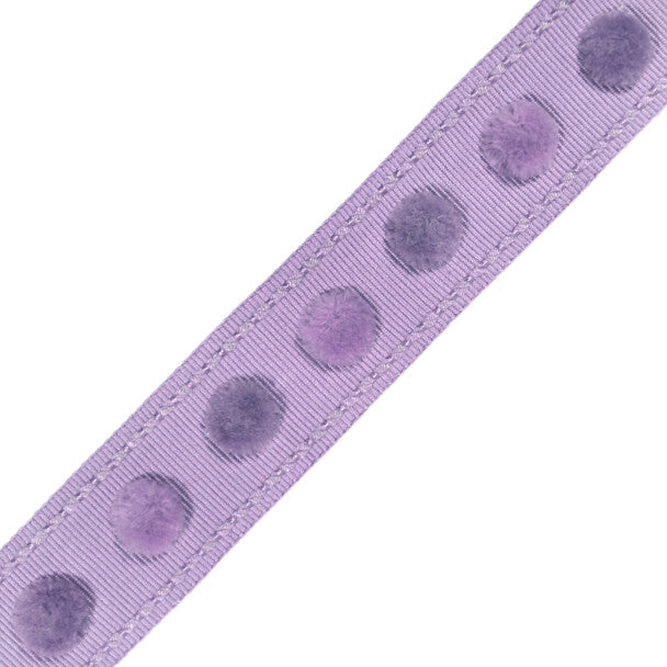 1.4" Dolce Pom Pom Border - Sugarplum