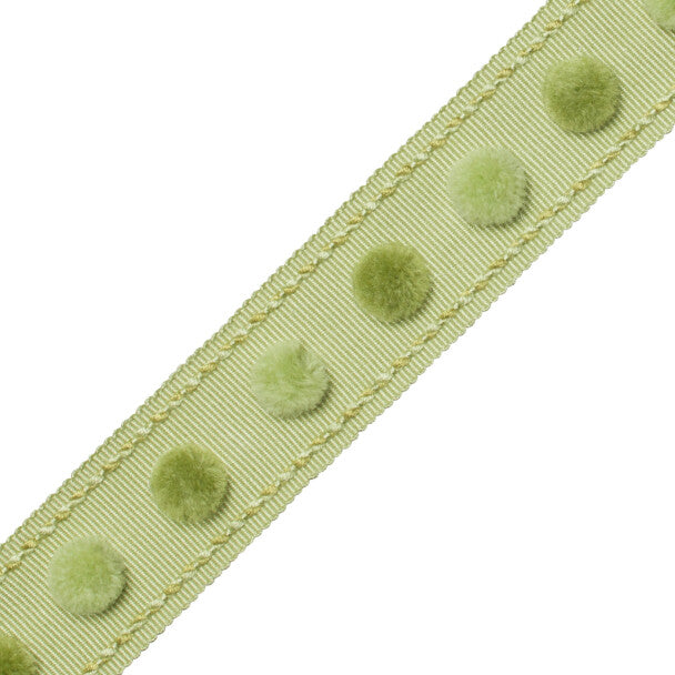 1.4" Dolce Pom Pom Border - Key Lime Pie