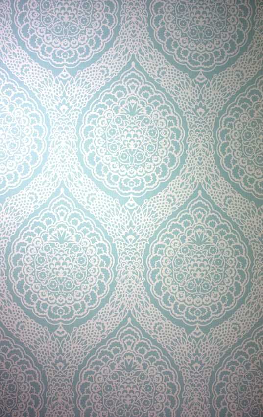 Osborne & Little | Rosalia Damask wallcovering - W6493-03