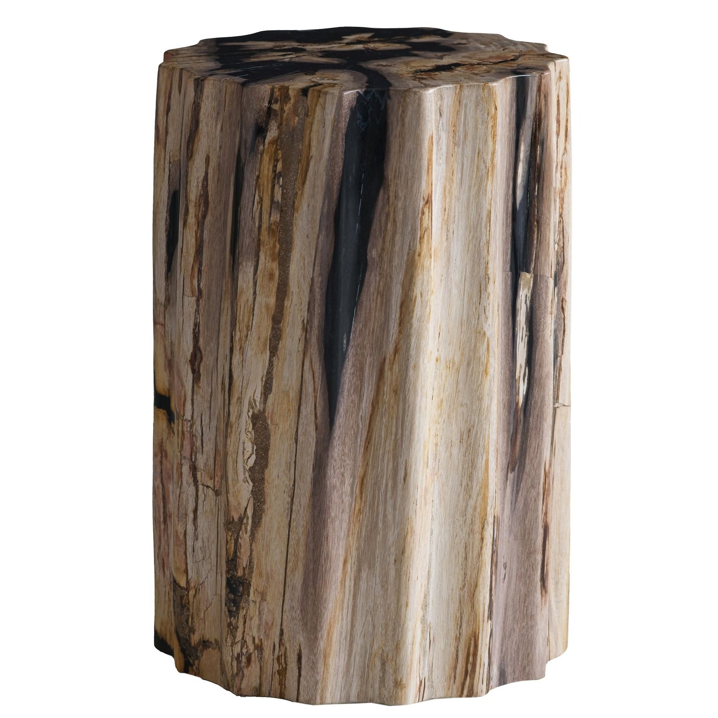 Andrew Martin | Petrified Scallop Log Side Table