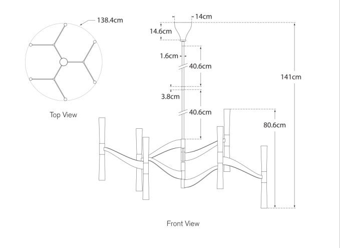 Brenta Grande Chandelier