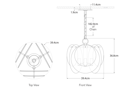 Loire Chandelier